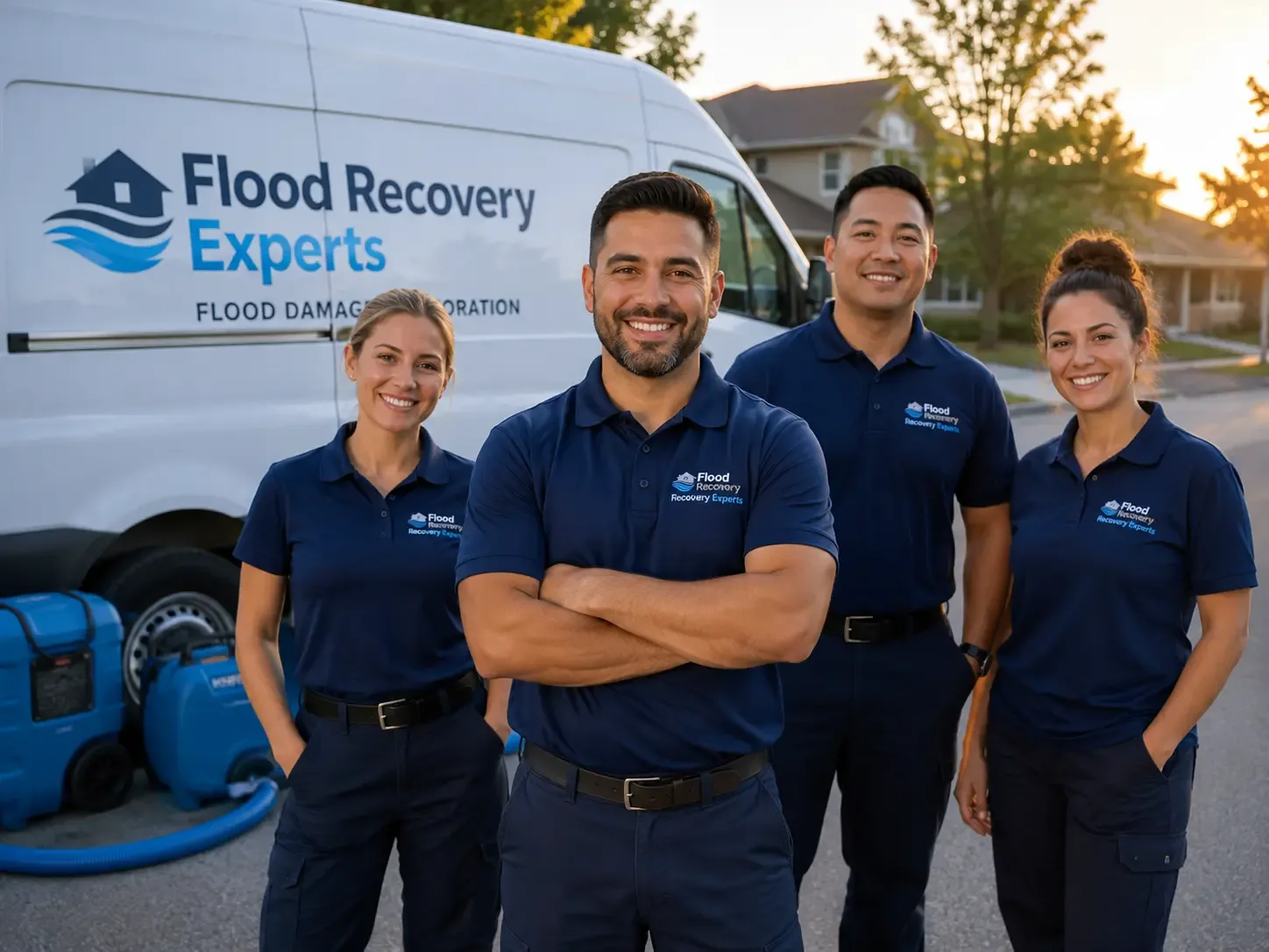 Flood Damage Cleanup company in Coulters, PA